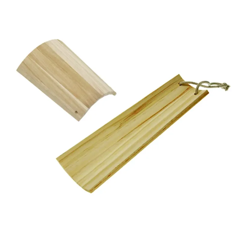 Hoge Kwaliteit Tegola in legno con laccio 10x30 cm