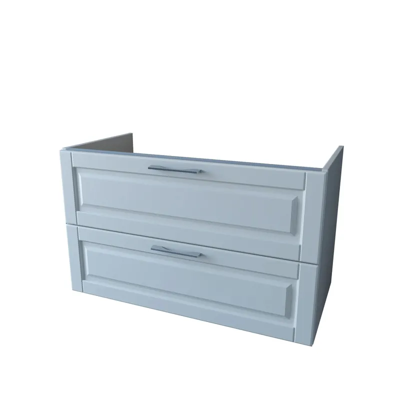 Veilige Betaling Mobile bagno base lavabo sospeso Cloud 79x54x45 cm bianco crema