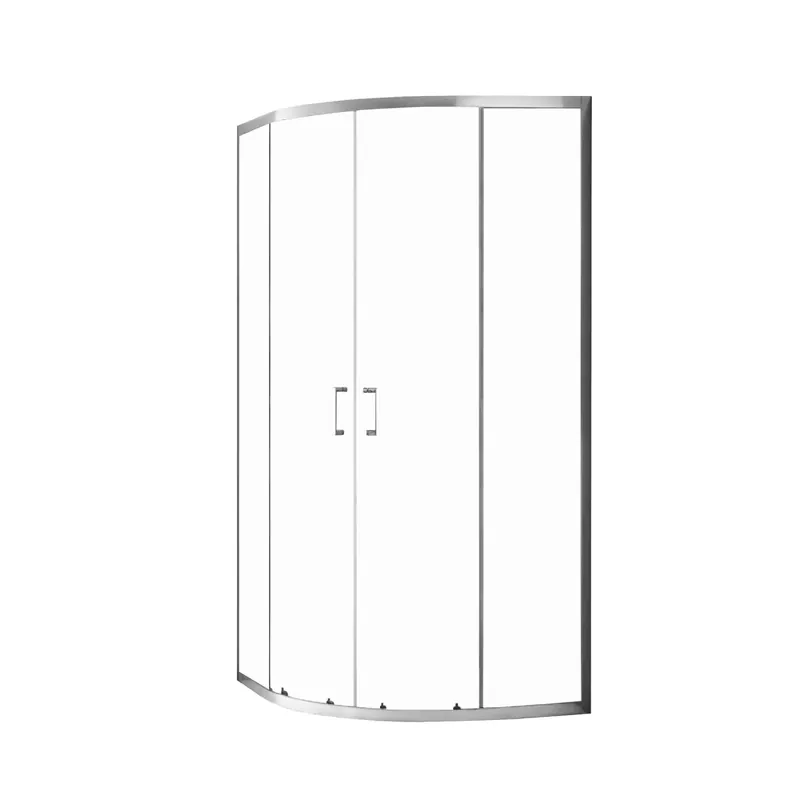 Box doccia Kiara semicircolare trasparente 80 cm Lage Kosten