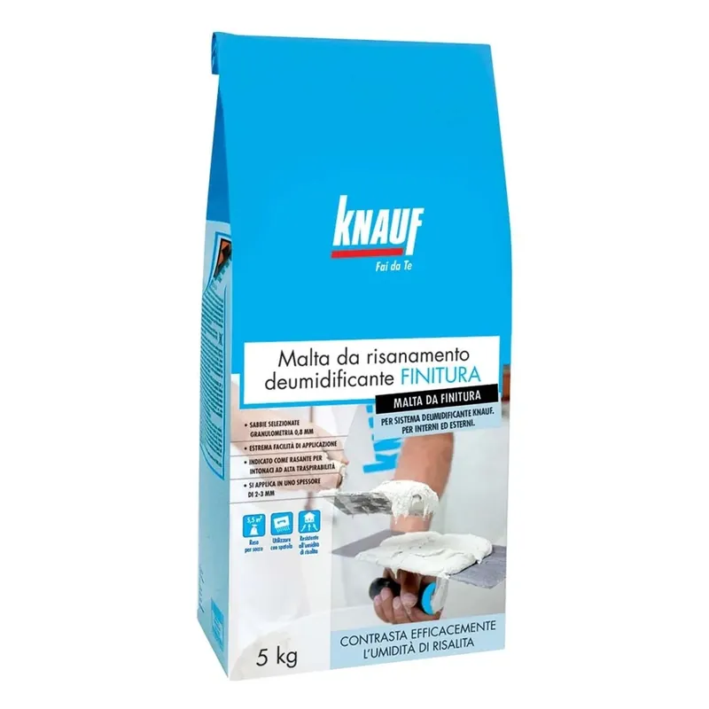 Malta risanamento deumidificante Knauf 25Kg Superprijs