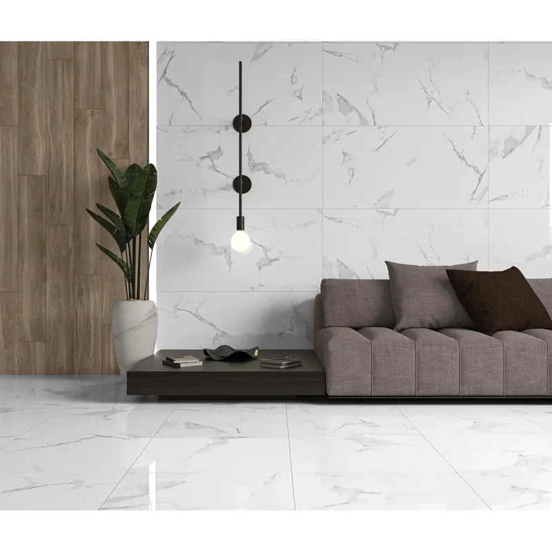 Snelle Levering Piastrella in gres procellanato Casablanca bianco opaco 60x60 cm 1,44 m²