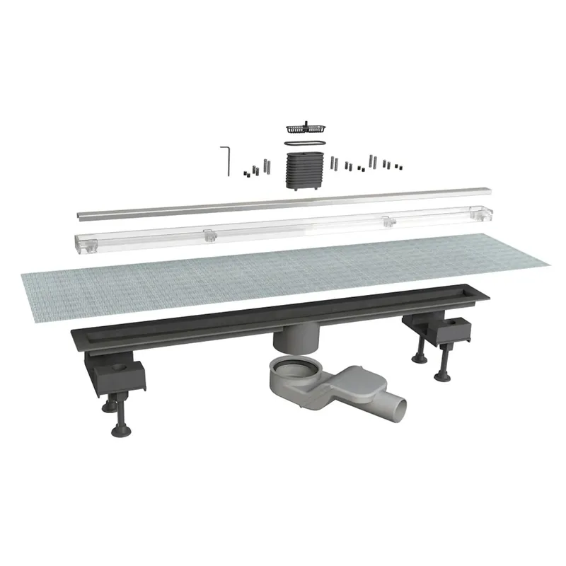Canalina doccia per scarico pavimento L 600 mm Merkproduct