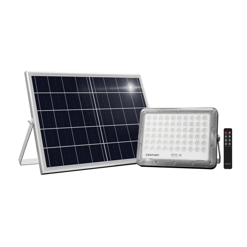 Koopje Proiettore solare LED Century Prometeo Solare dimmerabile 10W 4000K