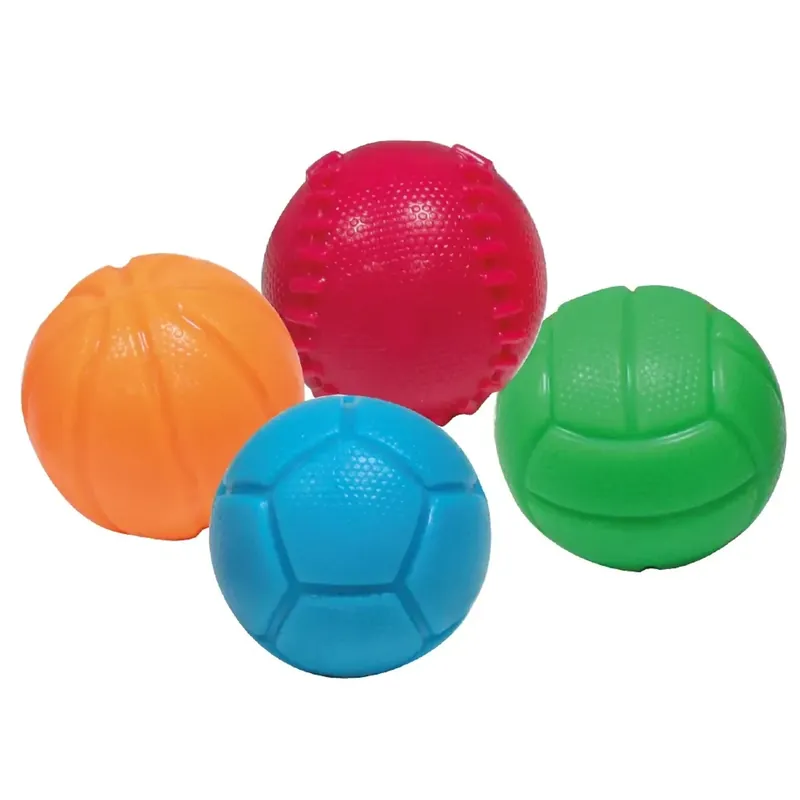Beperkte Voorraad Palla in gomma TPR Sporty assortita 6,5 cm