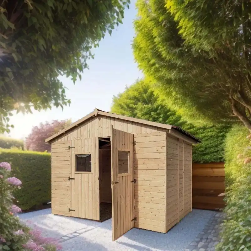 Casetta da giardino in legno sp 16 mm H226xL300xP220 cm Lage Kosten
