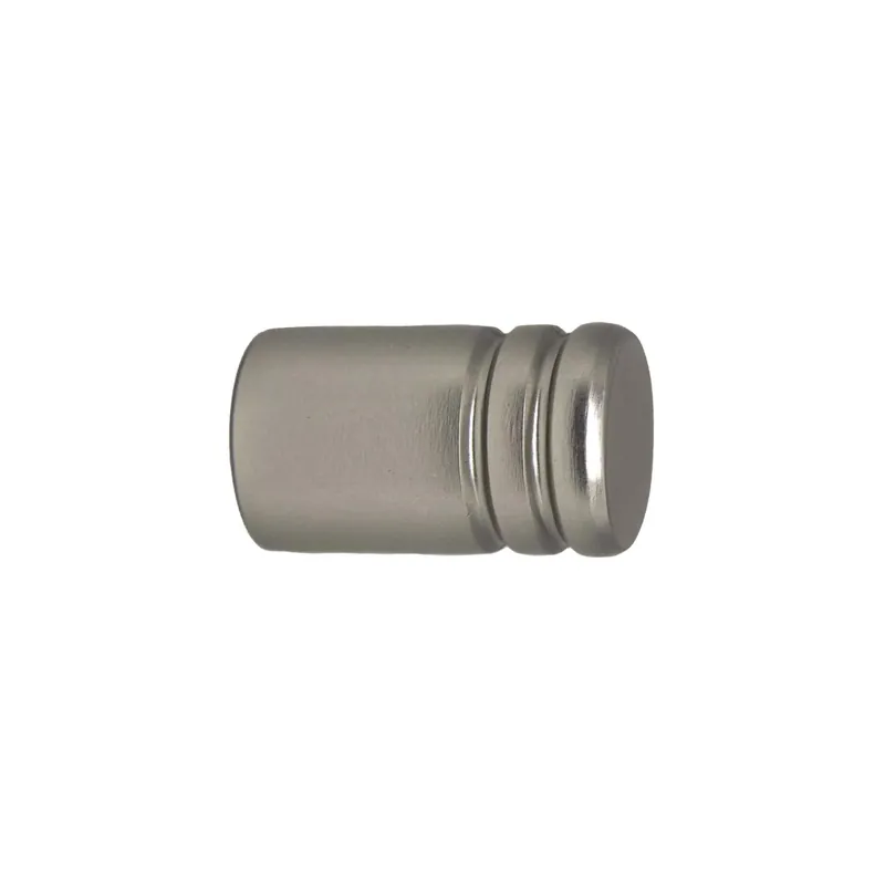 Supporto bastone tenda cilindro nichel Ø13 mm Direct Verzonden