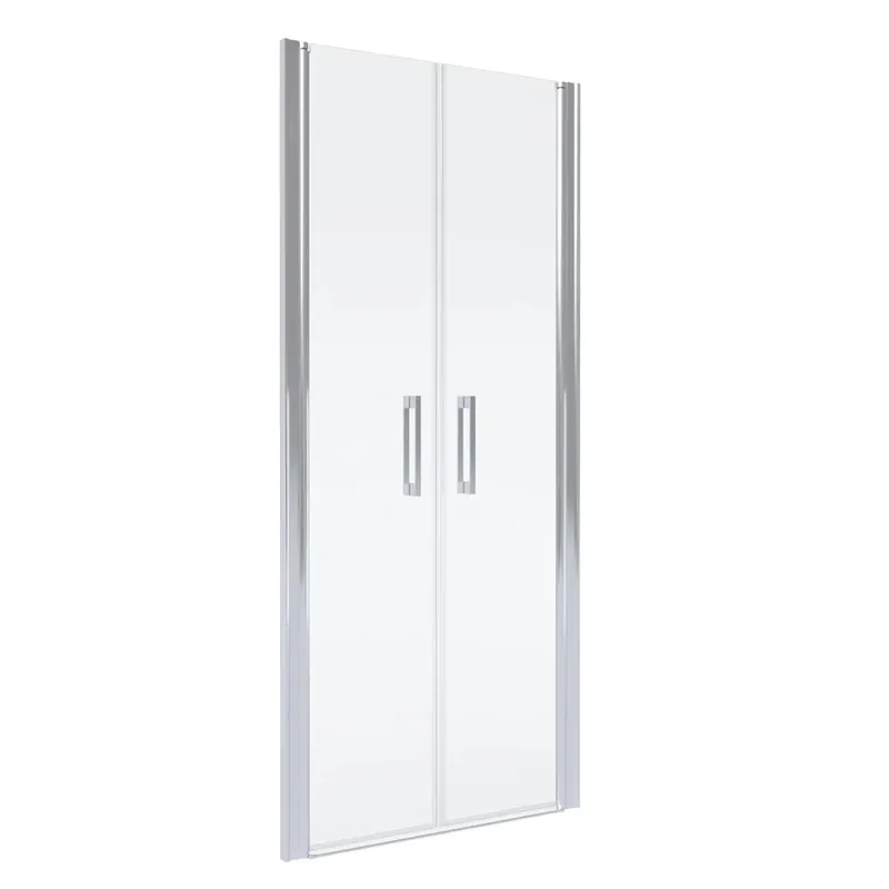 Box doccia con porta battente a due ante New Lisboa 87-90x195 cm Seizoensaanbieding