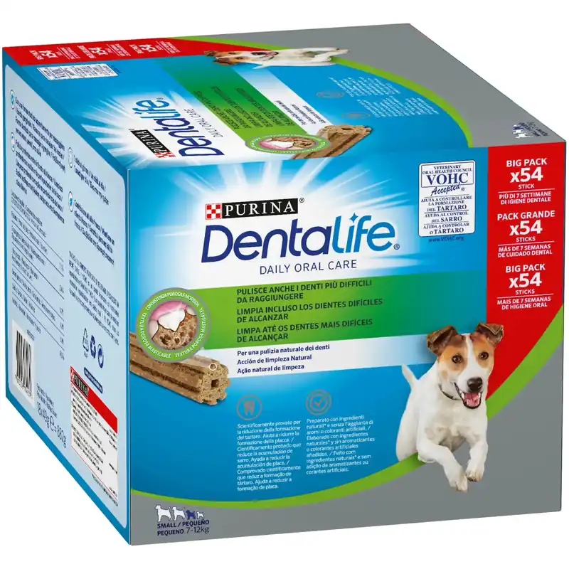 Masticativi per cane multipack Purina Dentalife Small 54 stick Op = Op