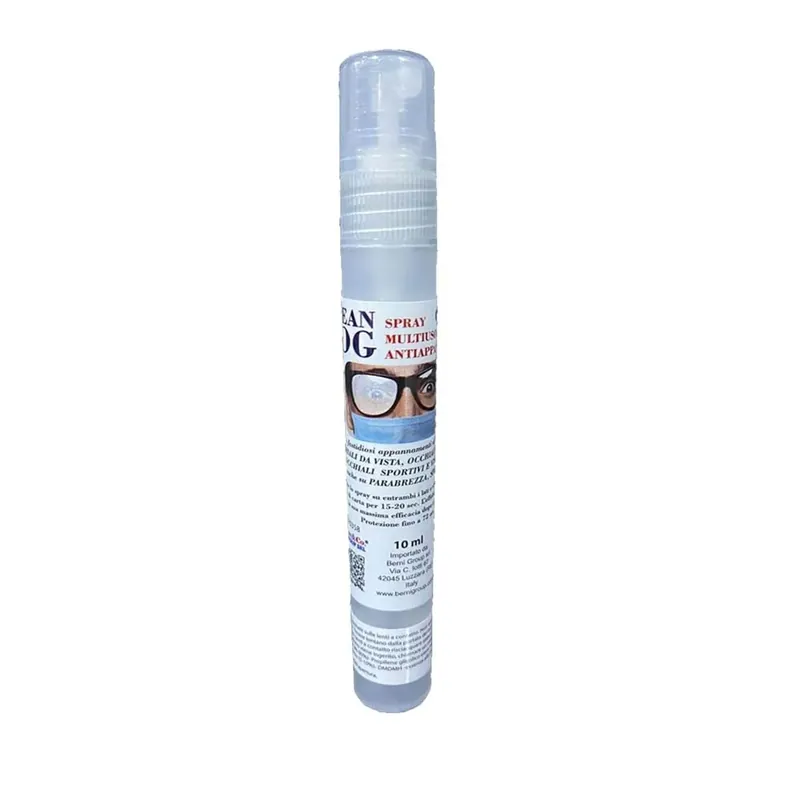 Spray antiappannamento occhiali Clean Fog 10 ml Tijdelijk Beschikbaar