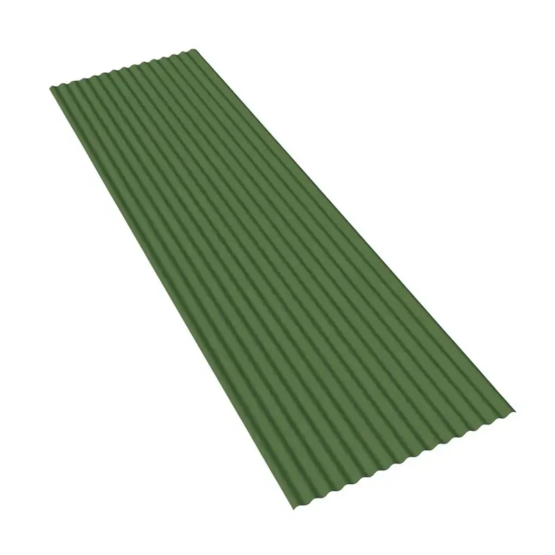 Lastra termoplastica Brico Onda 111,5x200 cm sp 18 mm verde oliva Laatste Versie