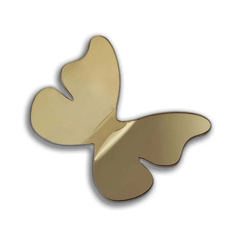 Superprijs Sagome adesive 3D farfalle oro