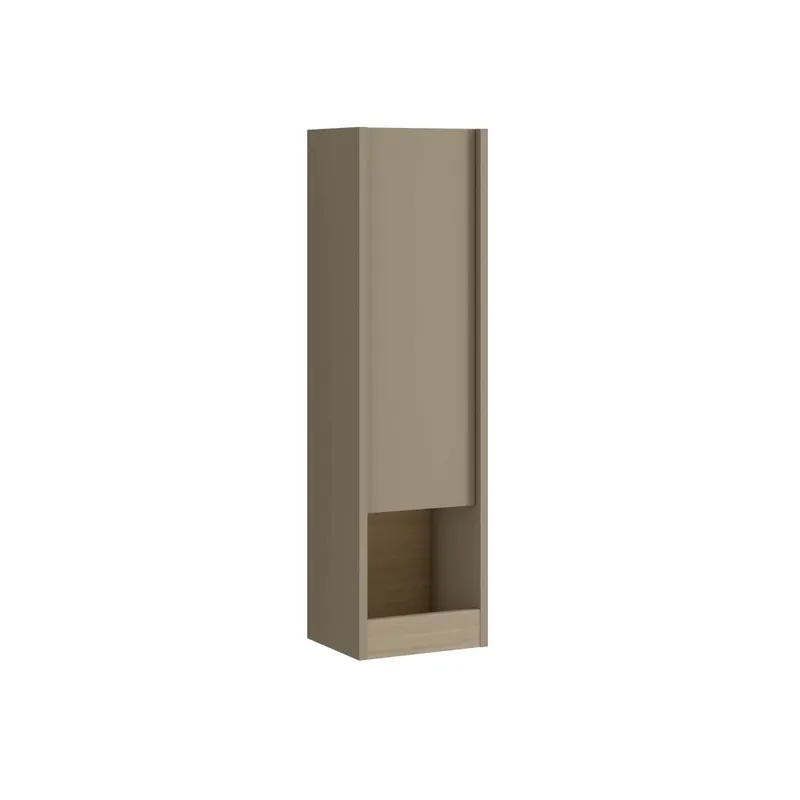 Mobile bagno colonna sospesa dx Florida 32x112x28 cm nocciola opaco laccato Laatste Versie