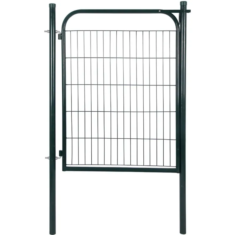Cancello pedonale in metallo 1x1,53 m antracite Flitsaanbieding