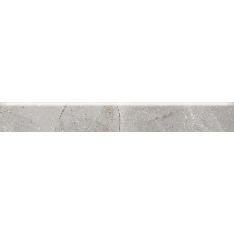 Battiscopa in gres porcellanato Iberis Elite grigio 7,5x60 cm Superprijs